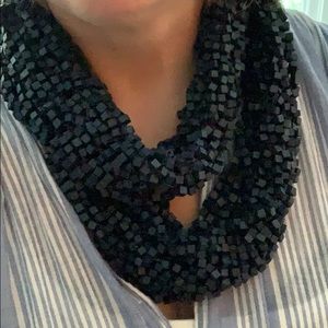 NWT Jianhui wooden bead necklace